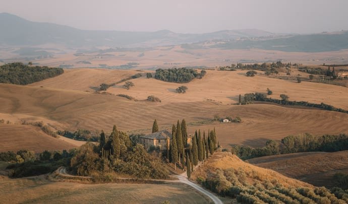 Tuscan Hills in Italy