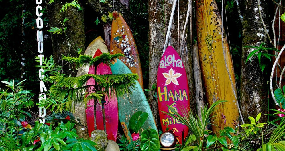 Surfing in Hawaii