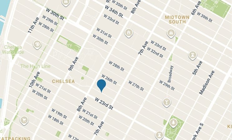 New York Black Tomato map
