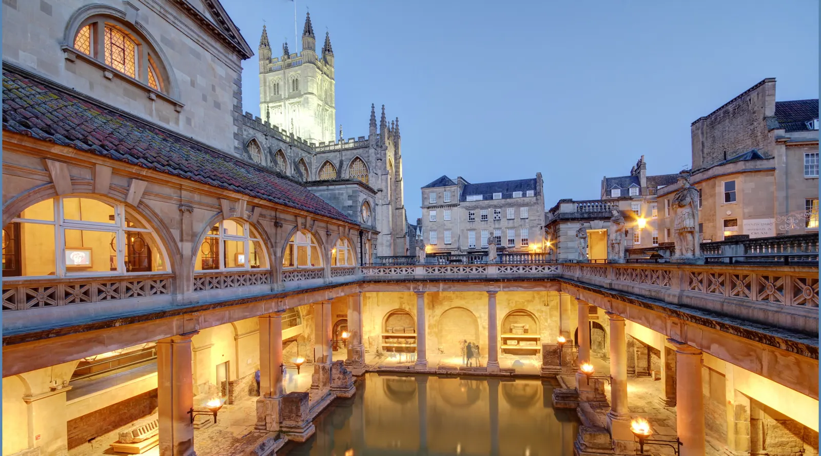 Roman baths in Bath