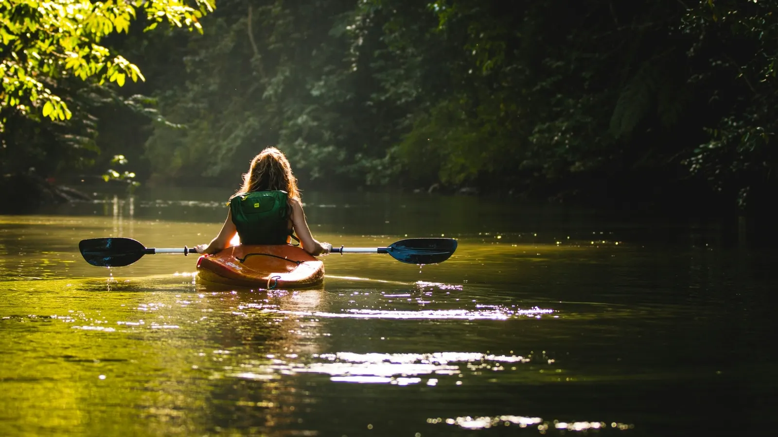 Family friendly kayaking in Costa Rica