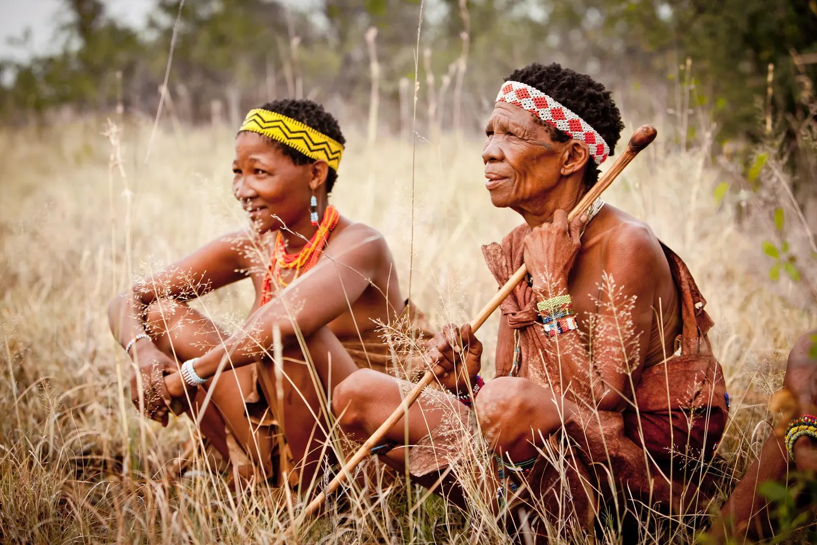San Bushmen in Botswana
