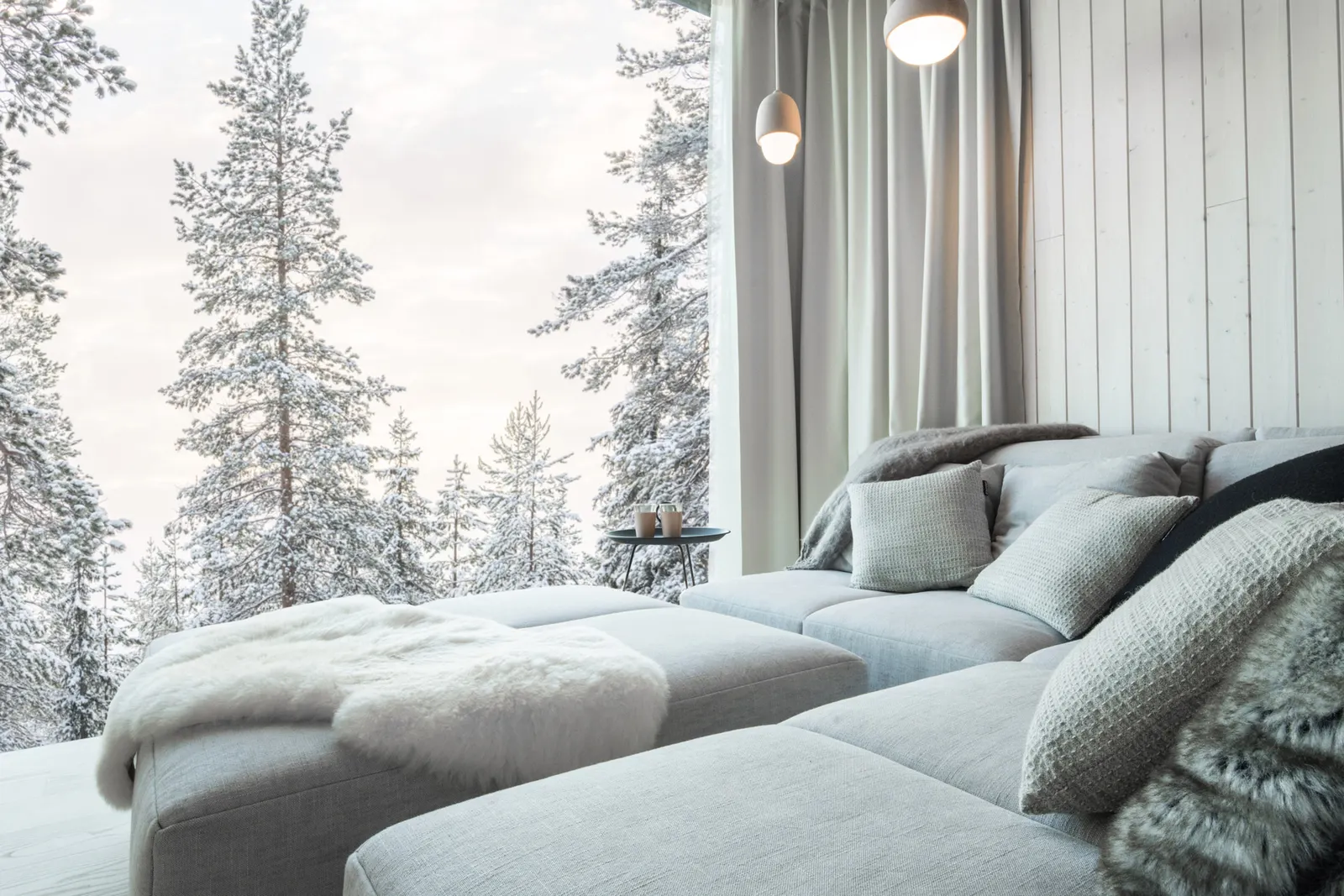 Romantic honeymoon in Finland