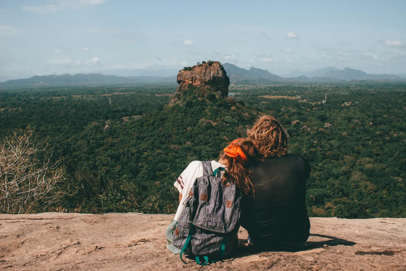 Sigiriya rock in Sri Lanka