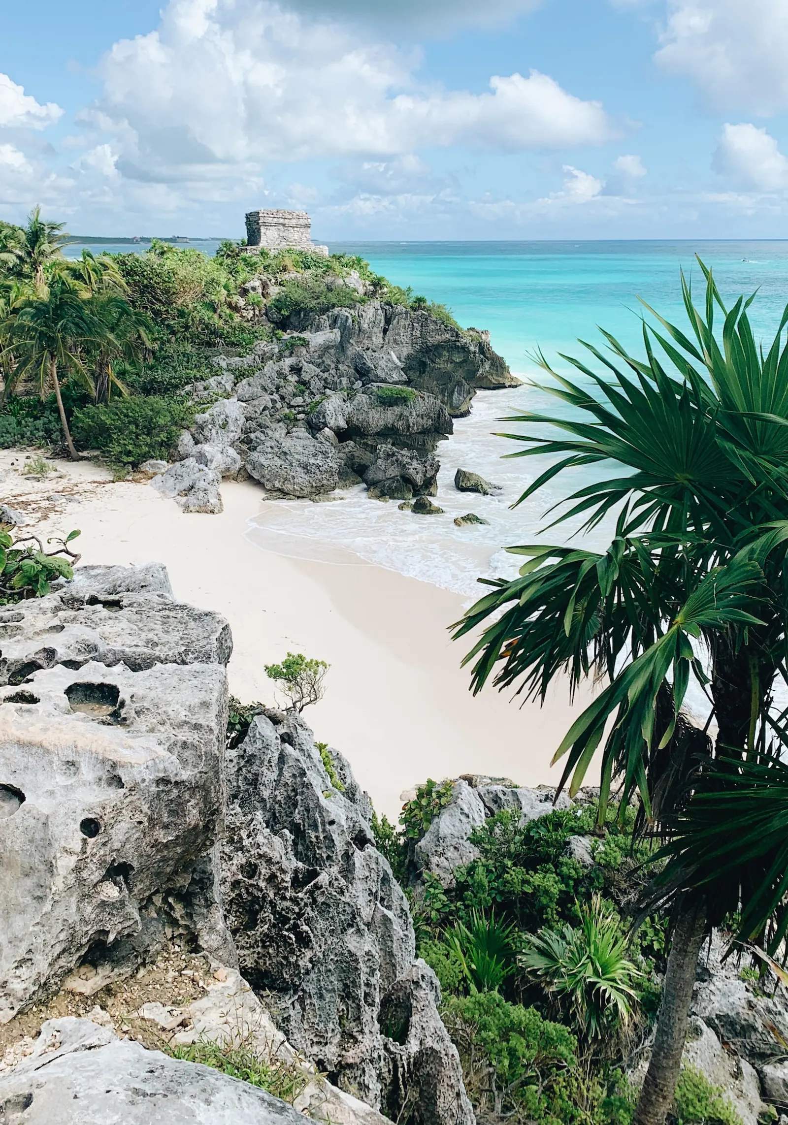 Tulum beach and ruins, Mexico