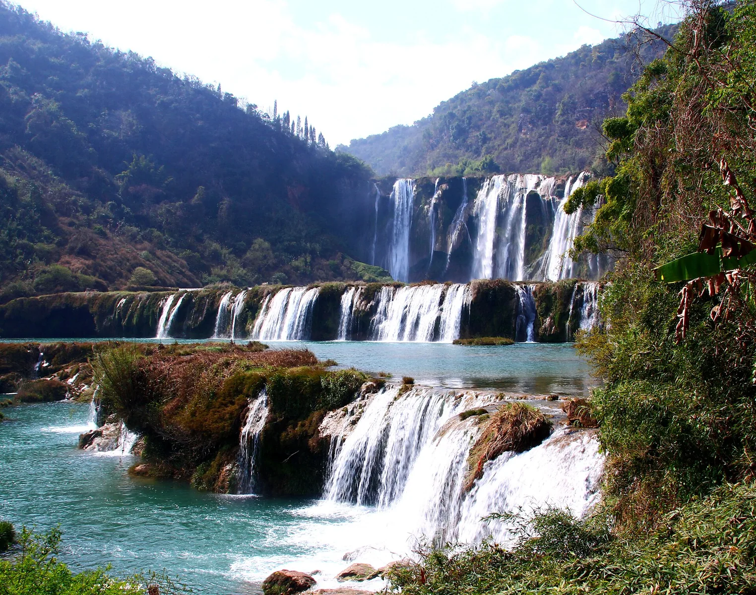 Jiulong waterfalls in Luoping, Yunnan, China