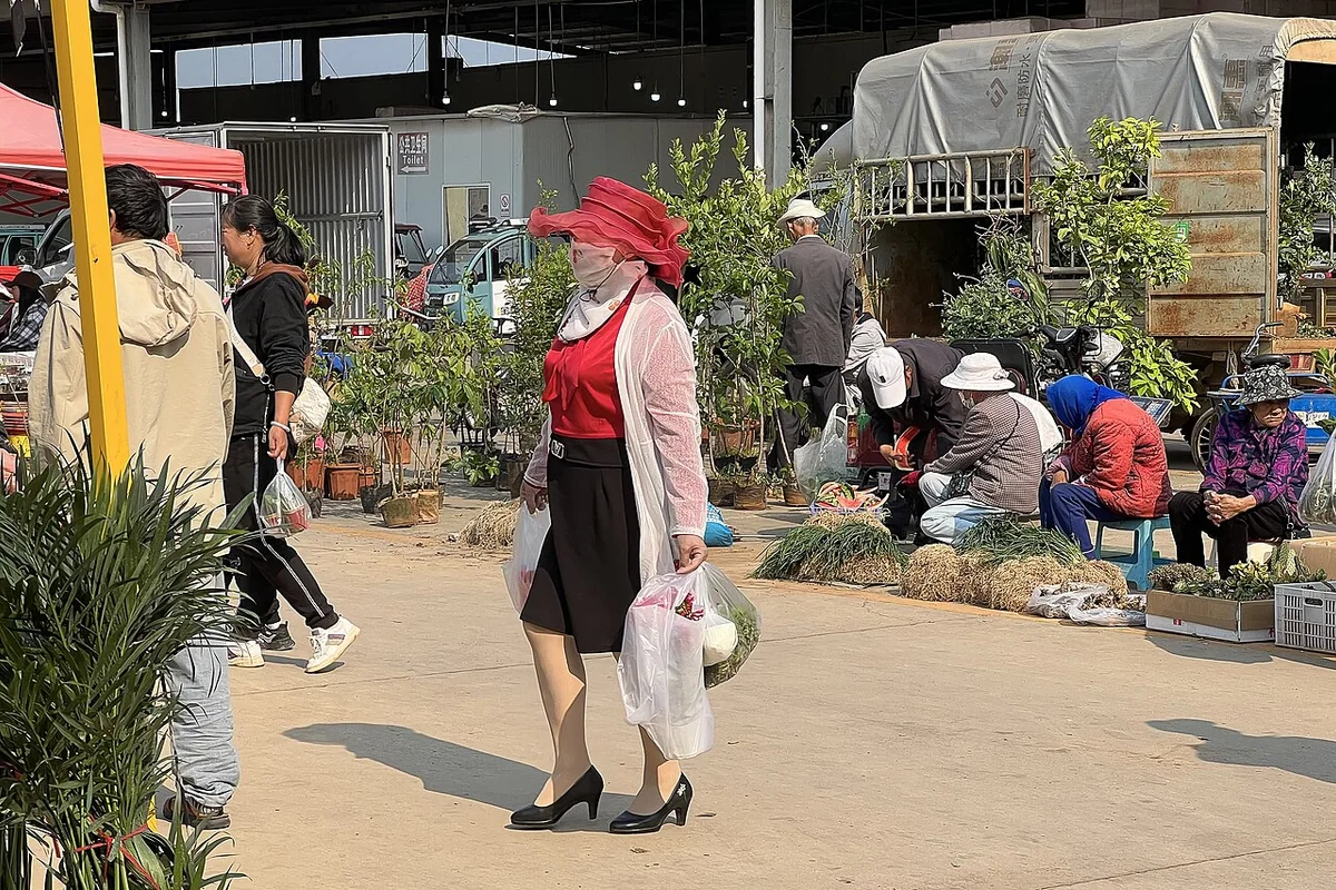 Shopping woman at Shihuayuan Market, Chengjiang (20230407095430).jpg