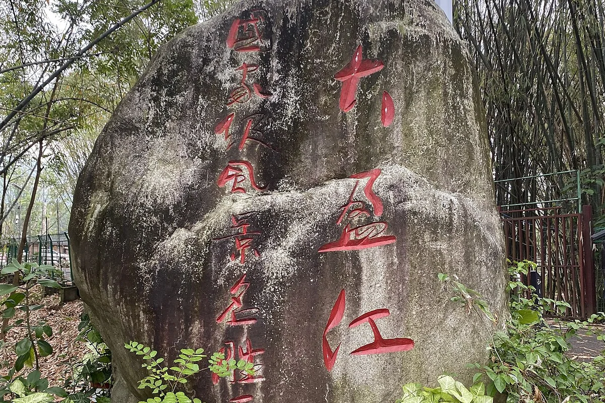 云南盈江国家湿地公园 - 大盈江国家级风景名胜区标志 - 2024-05-28.jpg