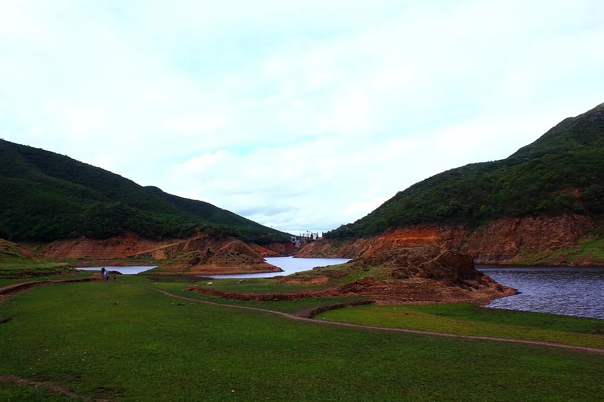 Xiaoqingkou reservoir in Anning City.jpg