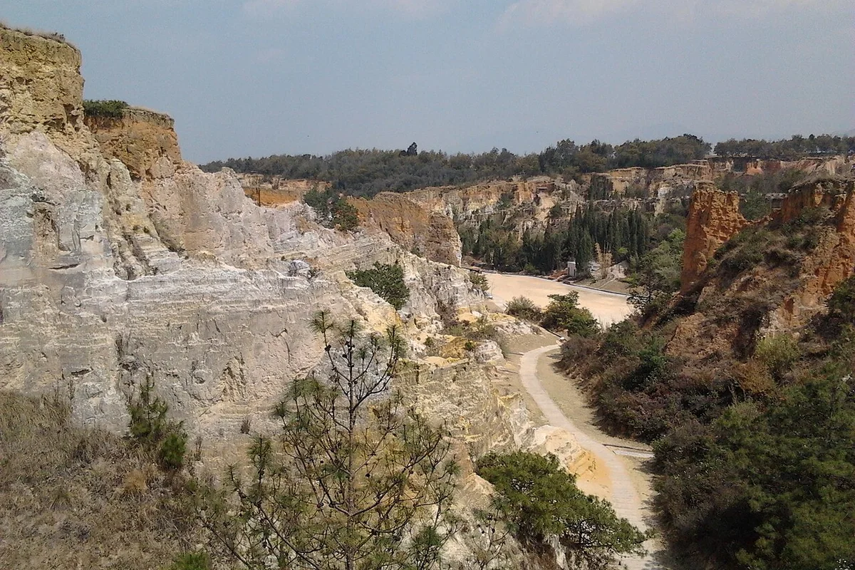 Luliang Colored Sandstone Forest - panoramio.jpg