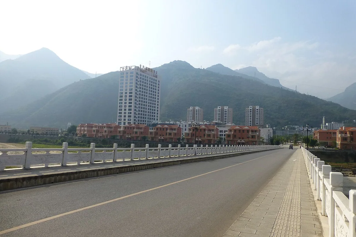 Yuanyang - Nansha River - bridge - P1370849.JPG