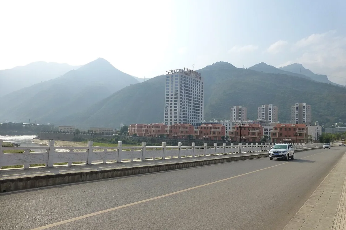 Yuanyang - Nansha River - bridge - P1370852.JPG